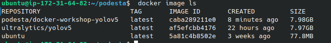 New Docker image
